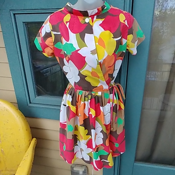 60s wrap dress